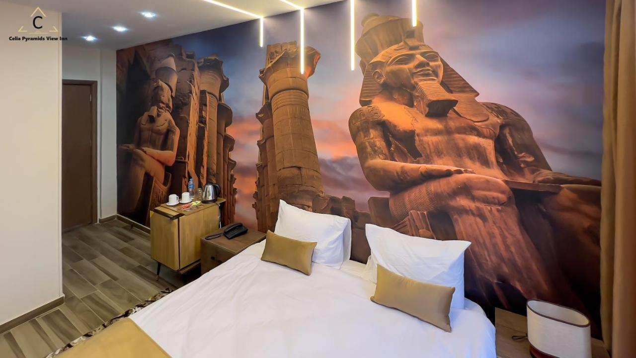 Celia Pyramids View Inn Nazlet el-Sîsi Exterior photo