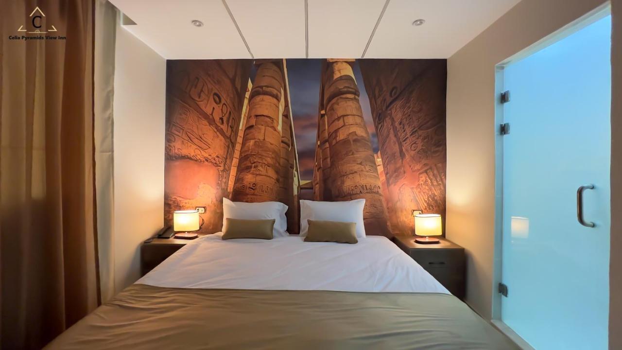 Celia Pyramids View Inn Nazlet el-Sîsi Exterior photo