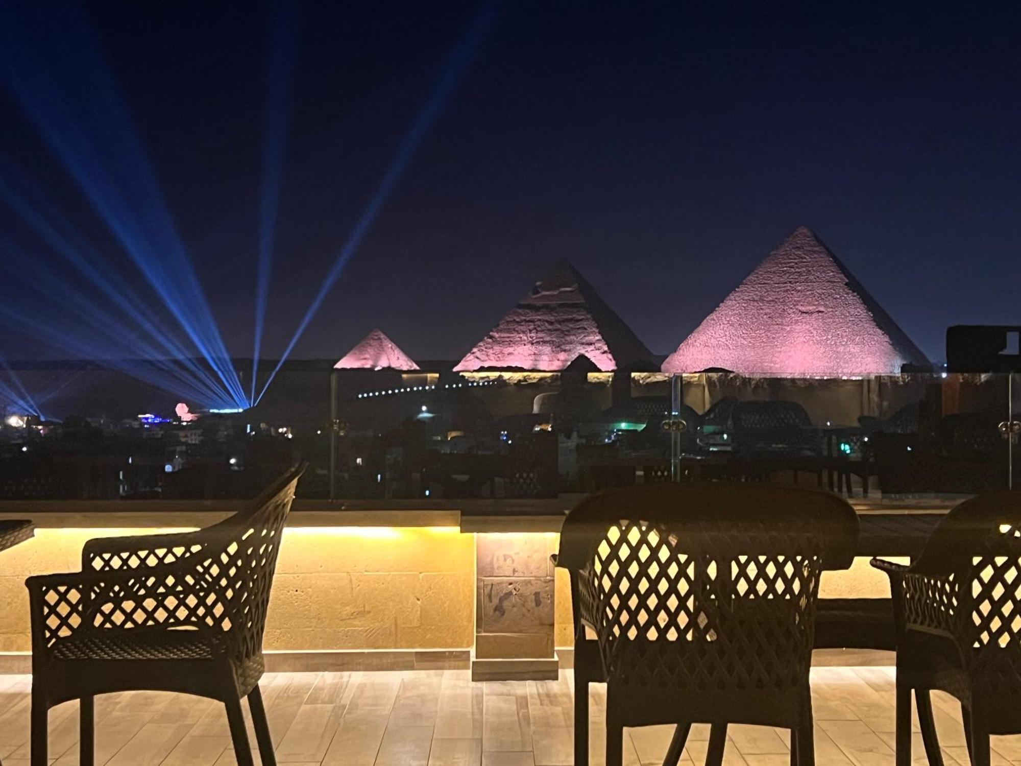 Celia Pyramids View Inn Nazlet el-Sîsi Exterior photo