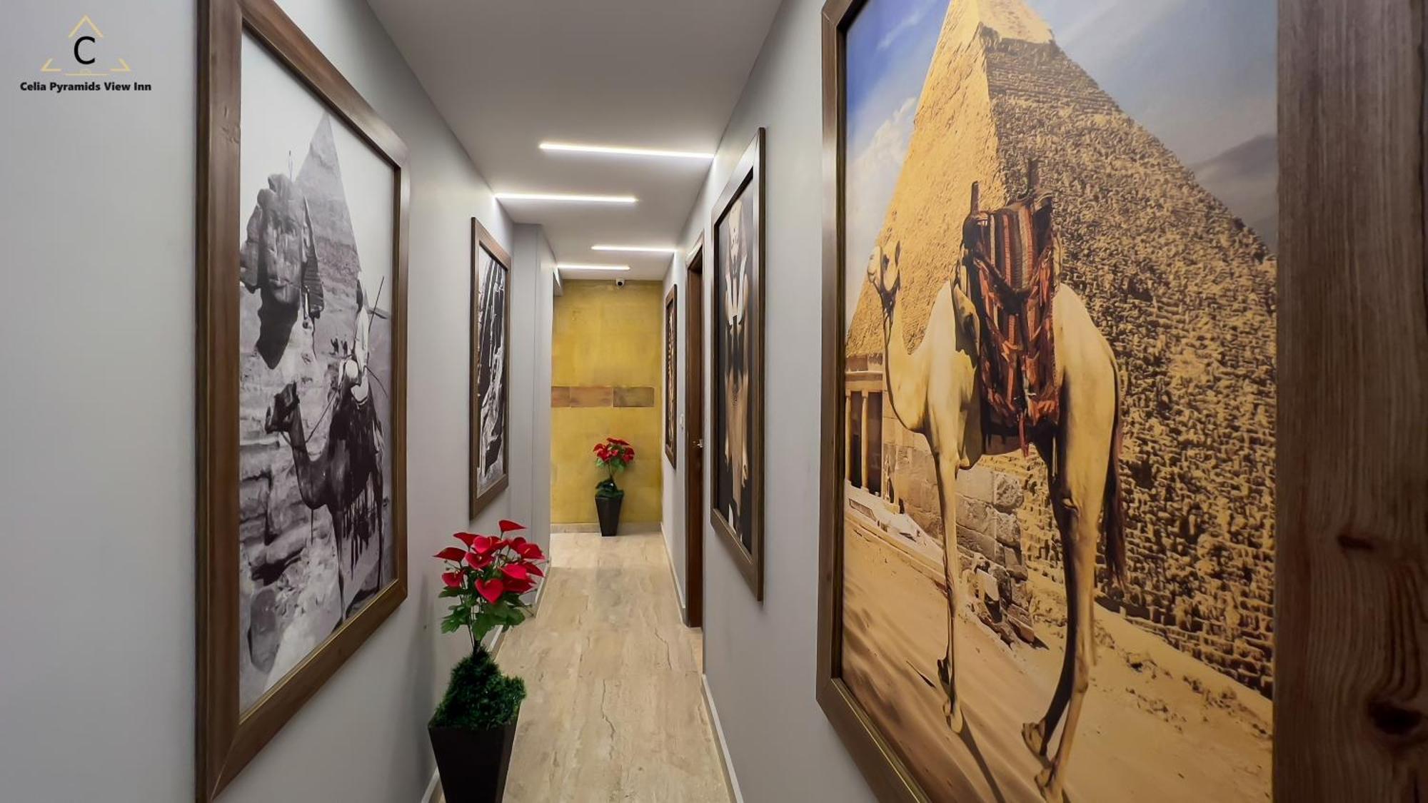 Celia Pyramids View Inn Nazlet el-Sîsi Exterior photo