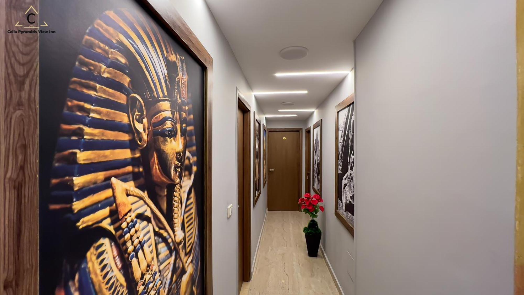 Celia Pyramids View Inn Nazlet el-Sîsi Exterior photo