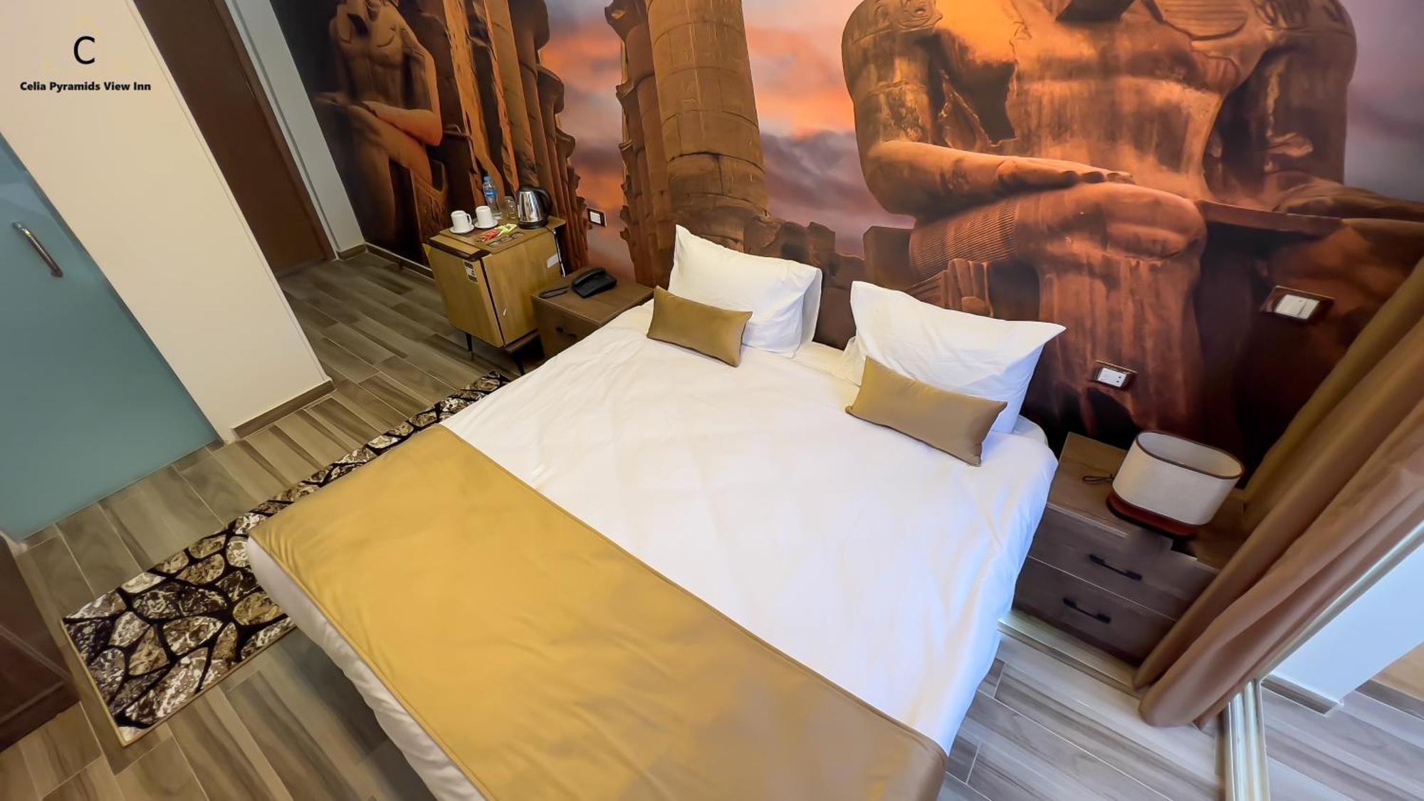Celia Pyramids View Inn Nazlet el-Sîsi Exterior photo