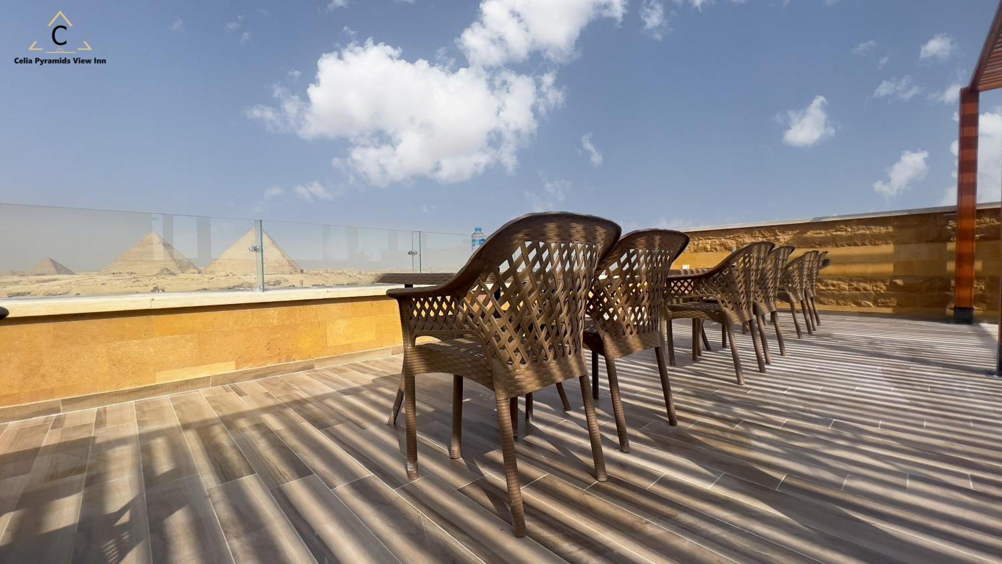 Celia Pyramids View Inn Nazlet el-Sîsi Exterior photo